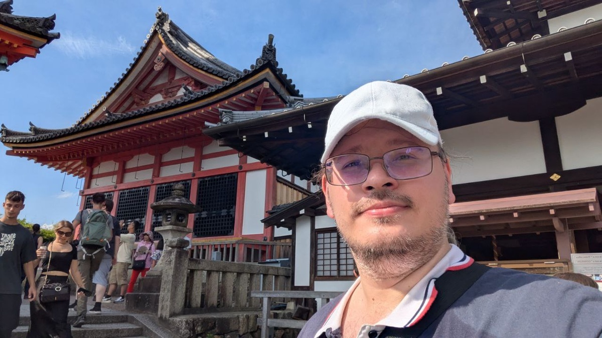 Антон в Киото, одном из самых древних японских городов