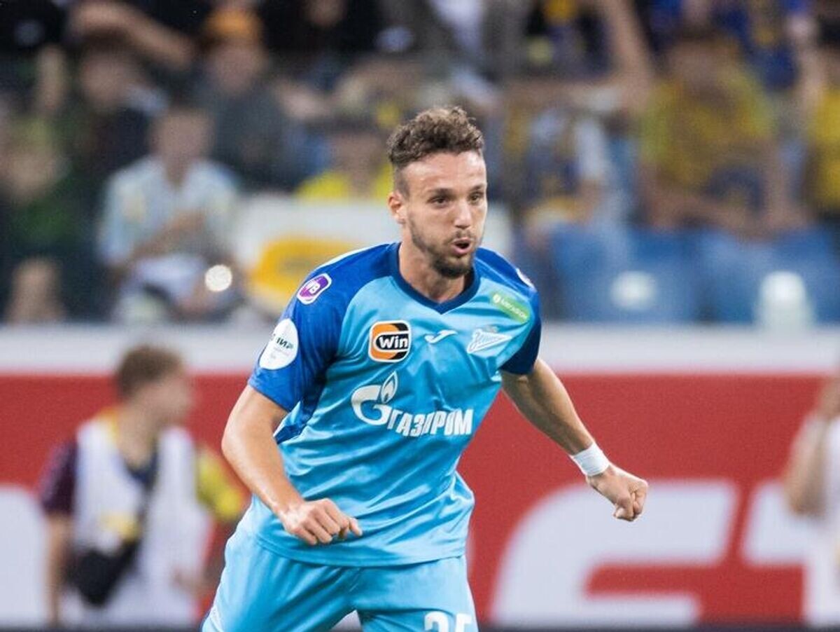    Защитник клуба "Зенит" Страхиня Эракович | © Фото : Пресс-служба ФК "Зенит" (Вячеслав Евдокимов)