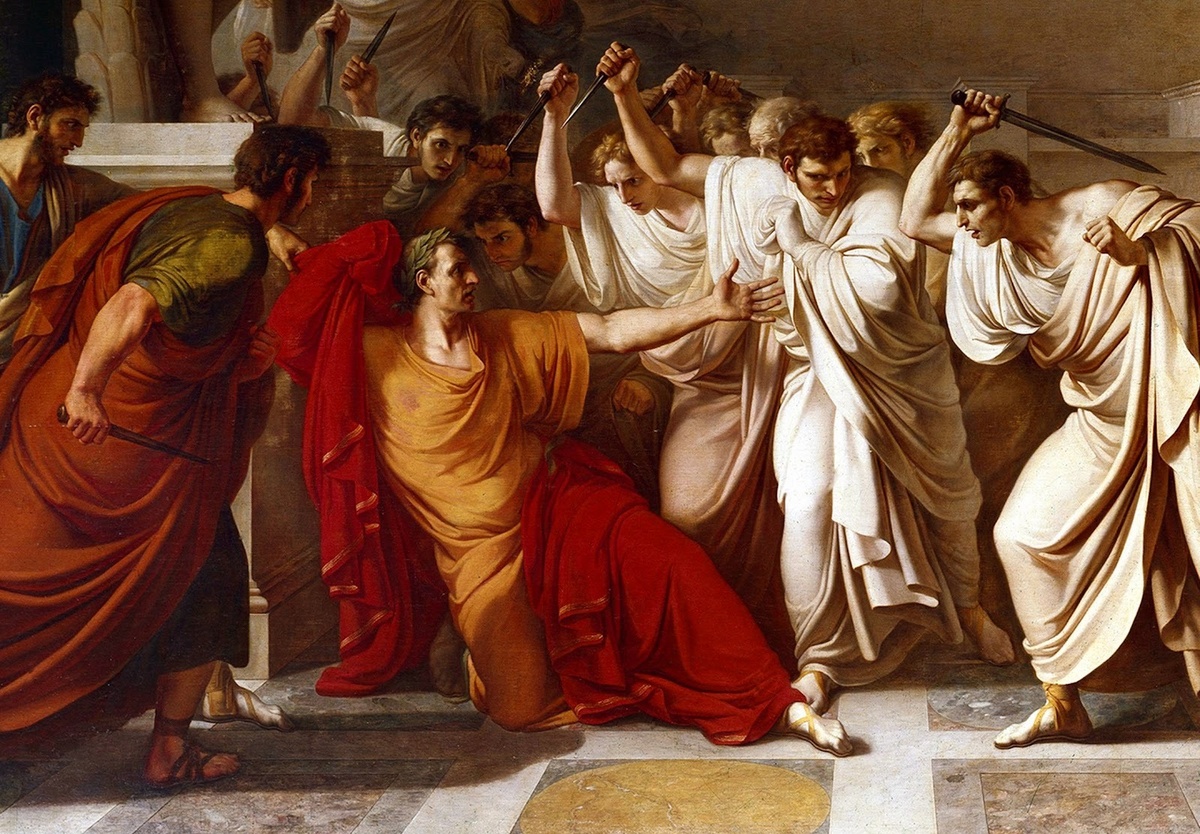 Убийство Юлия Цезаря. которое “увидела” во сне его жена Кальпурния