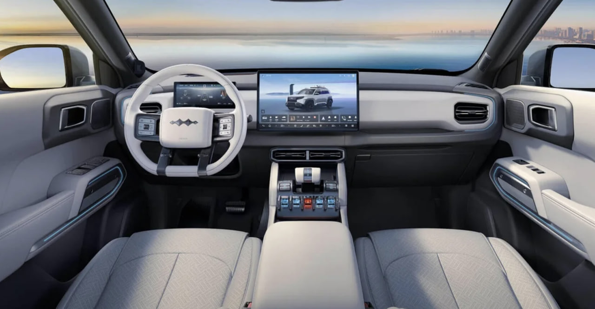 Русификация BYD Леопард 3