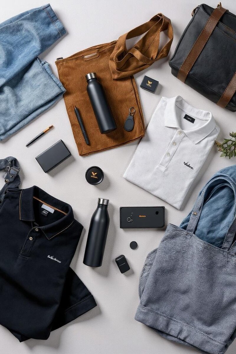 футболки, шопперы, термосы как мерч