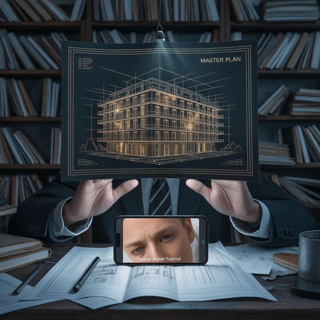 Чем грандиознее план, тем больше шансов, что я проведу день, смотря видео про ремонт тостеров.
