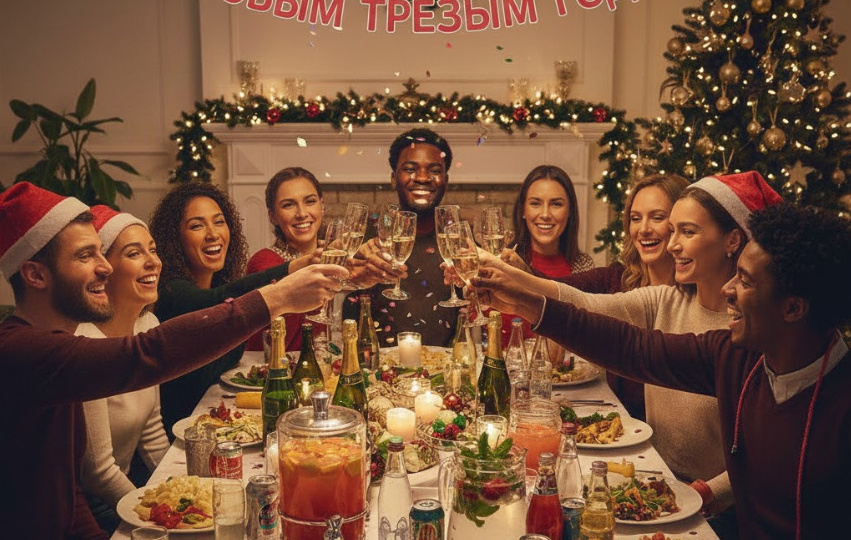 Как не напиться на Новый год 2026 зависимому человеку?