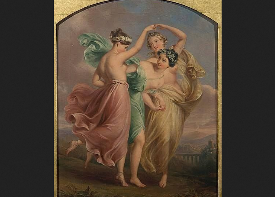 Эдуард Биссон. "Три грации"