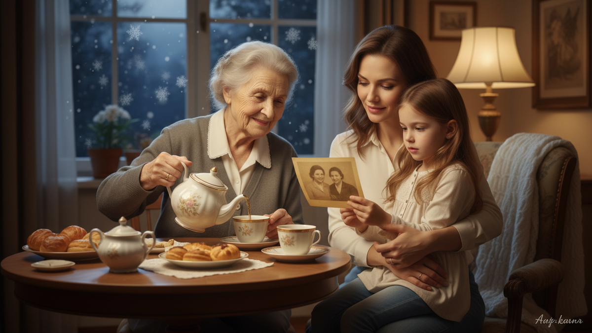 Бабушка открыла мне тайну, почему у нас семья идёт по материнской линии — и я поняла, какой силой обладают женщины нашего рода