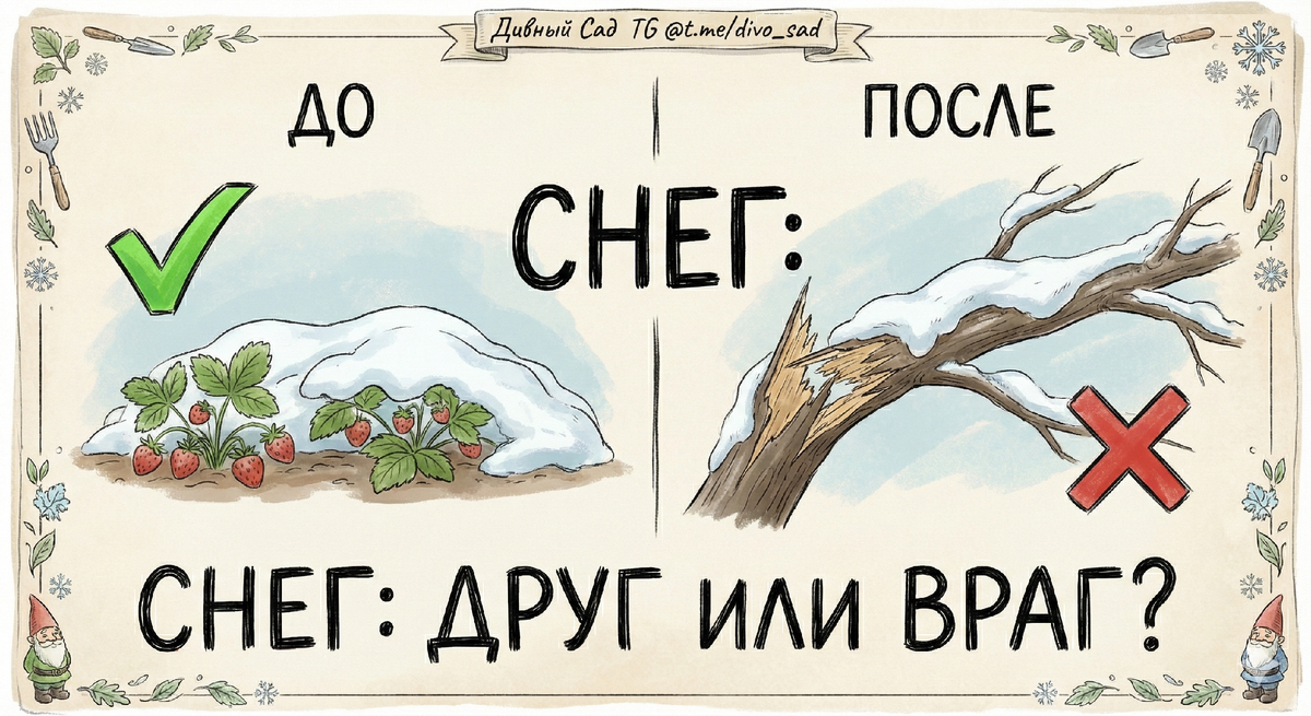                                                                    СНЕГ: ДРУГ ИЛИ ВРАГ