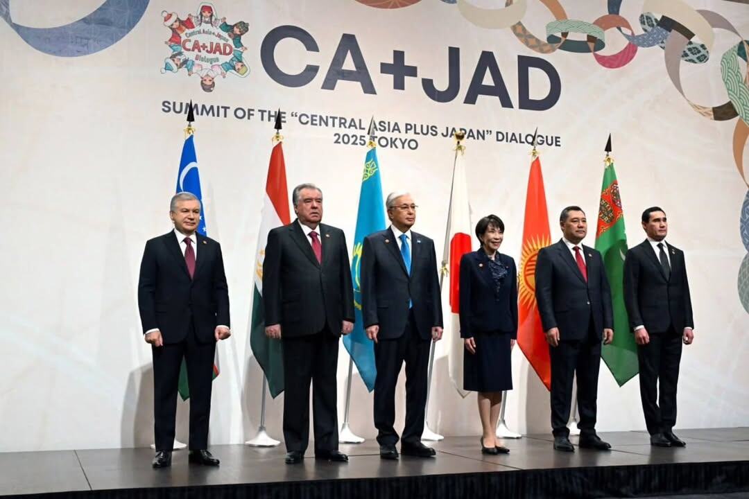 Первый саммит диалога «Центральная Азия — Япония», 20 декабря, 2025 г., Токио, Япония (Фото: prezident.tj)