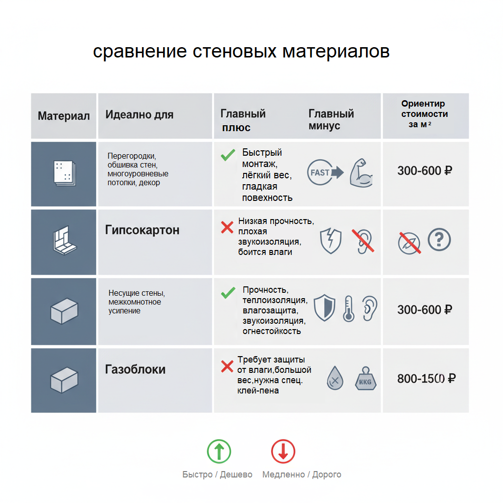 *Цены условные, для сравнения.