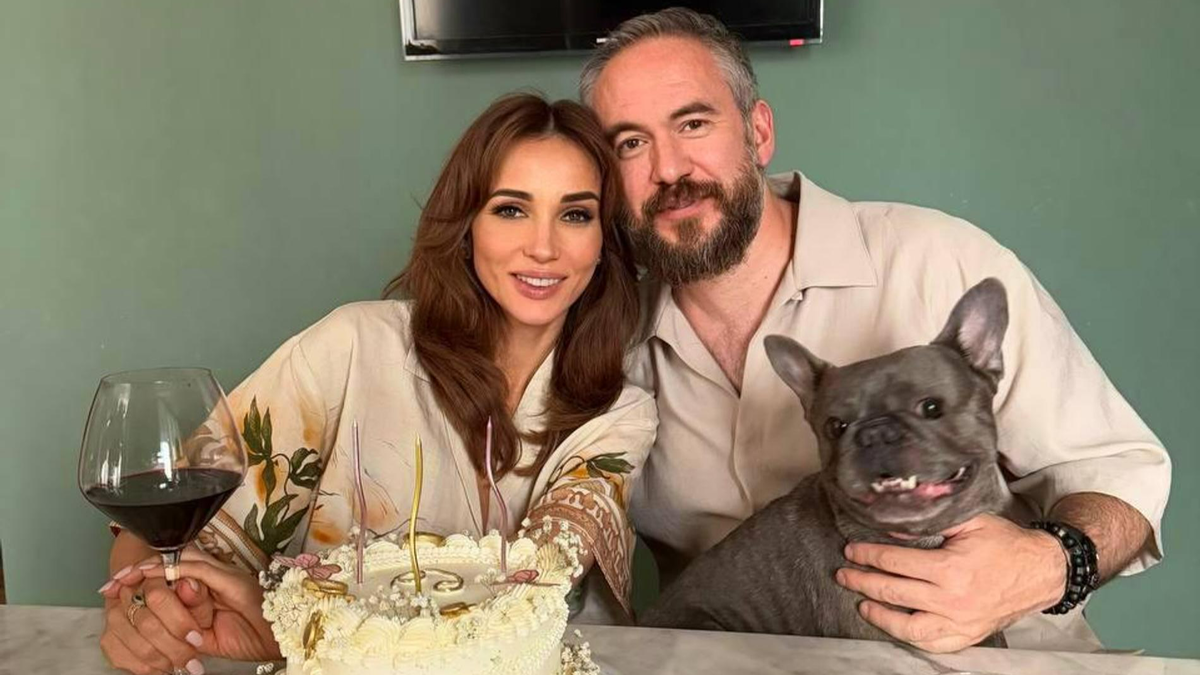    Анфиса Чехова и Александр Златопольский. Фото: ТГ-канал aachekhova