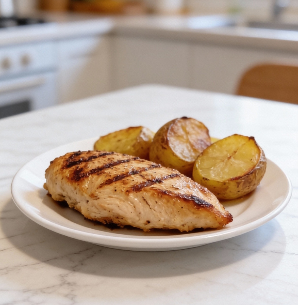 Курица с картошкой