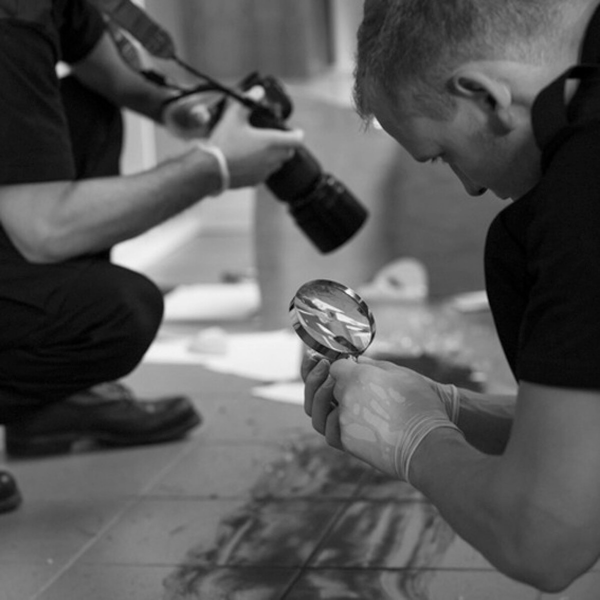 работа криминалистов