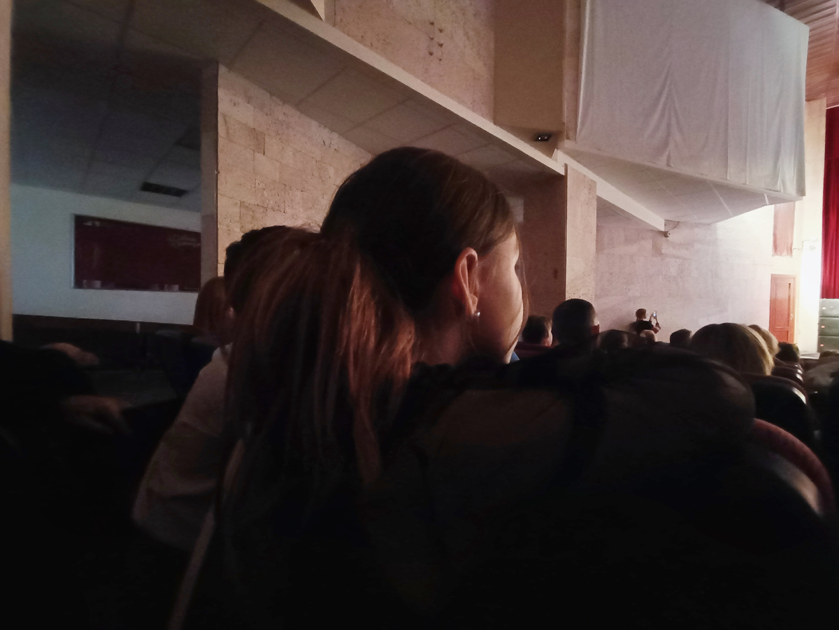 Моя 10-летняя дочь на первом в своём жизни балете