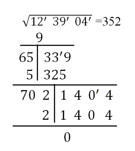 Ход вычислений