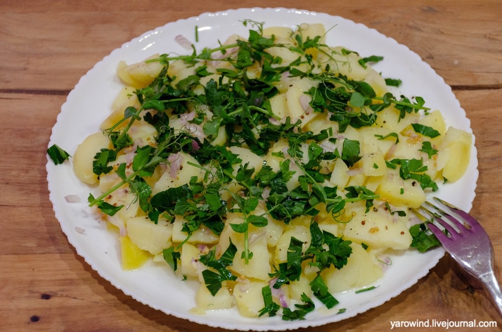 Немецкий картофельный салат