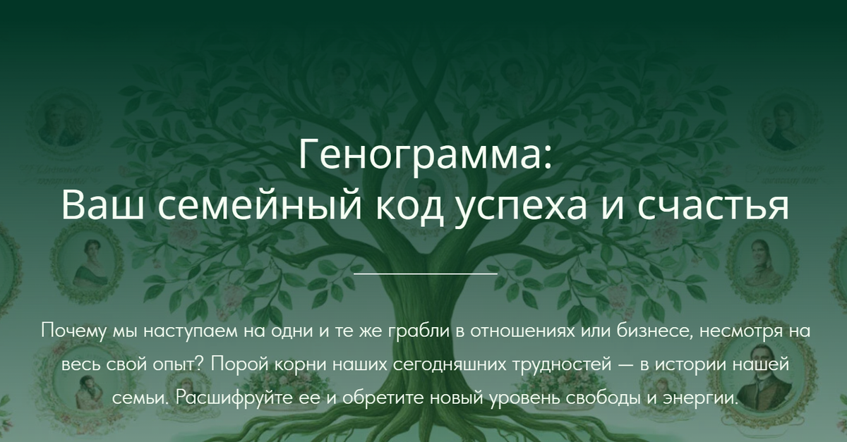 Генограмма. Для чего нужна?