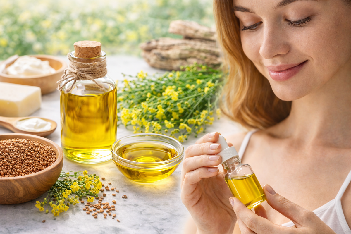 Масло рыжика в косметике