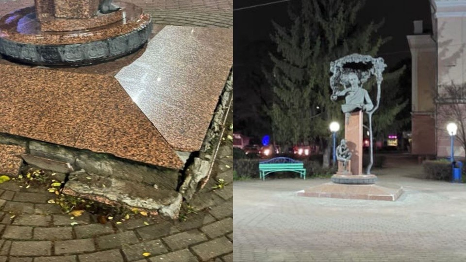    Сквер Калинникова до и после ремонта