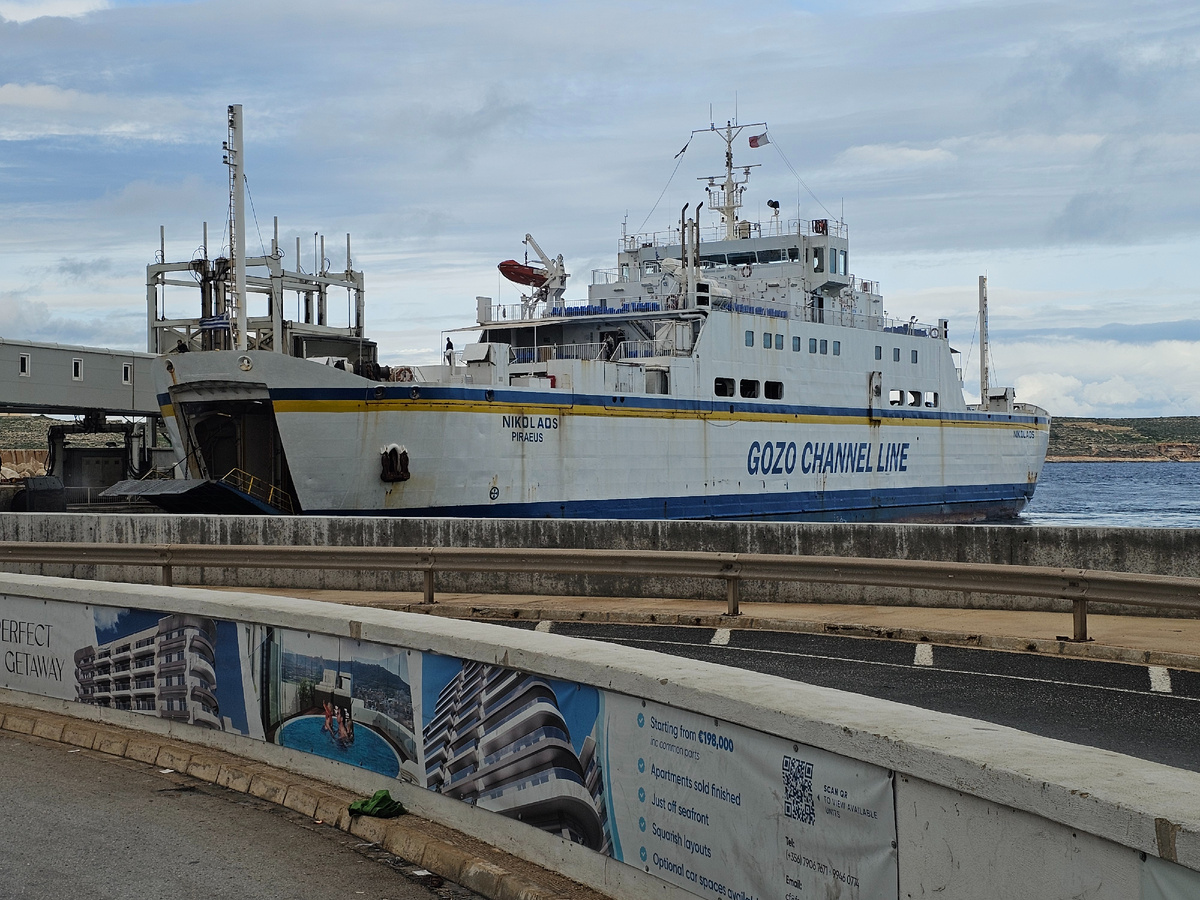 Паром на Гозо