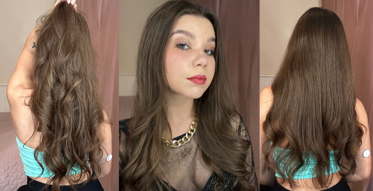 Примерно такой вид волос я стараюсь сохранять регулярно