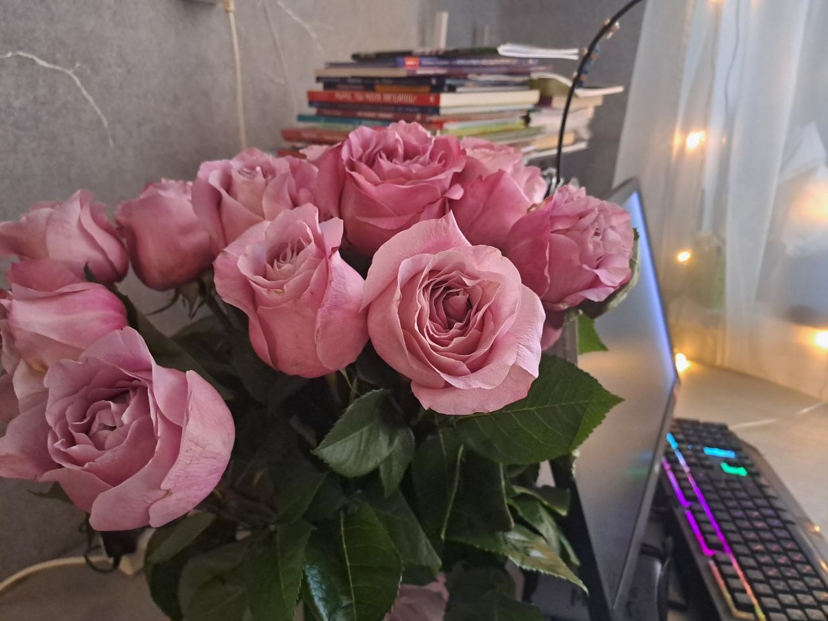 Обожаю цветы, нет лучшего подарка, чем цветы 😍