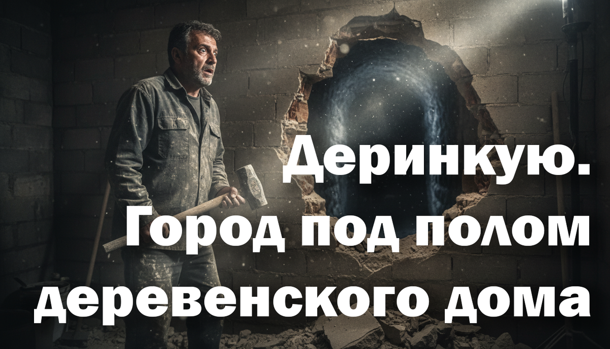 Восемь этажей вниз, открытые совершенно случайно. Вы когда-нибудь подобное слышали?