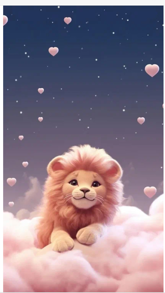 Это милый лев