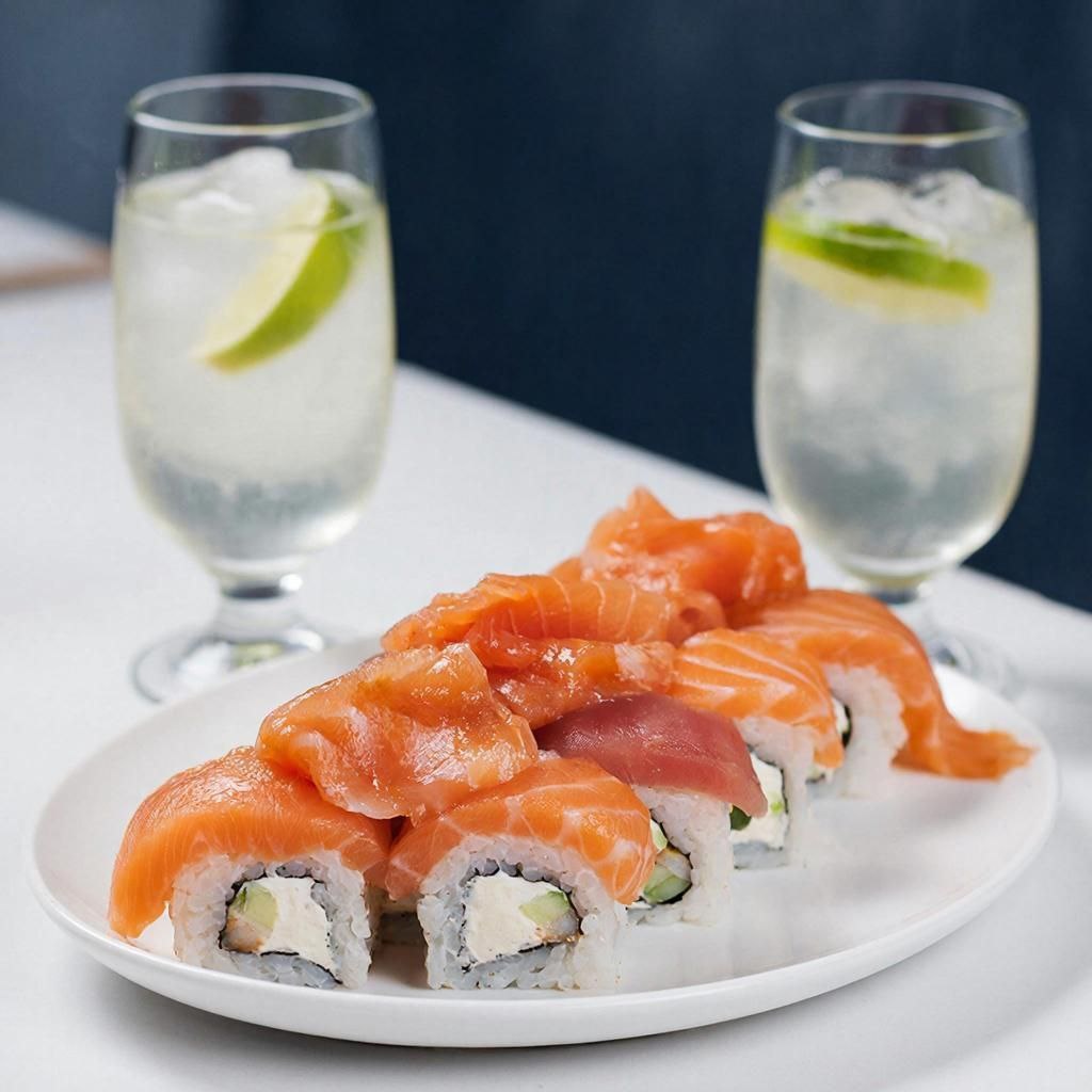 роллы и суши, салаты с красной рыбой по простым рецептам из доступных продуктов