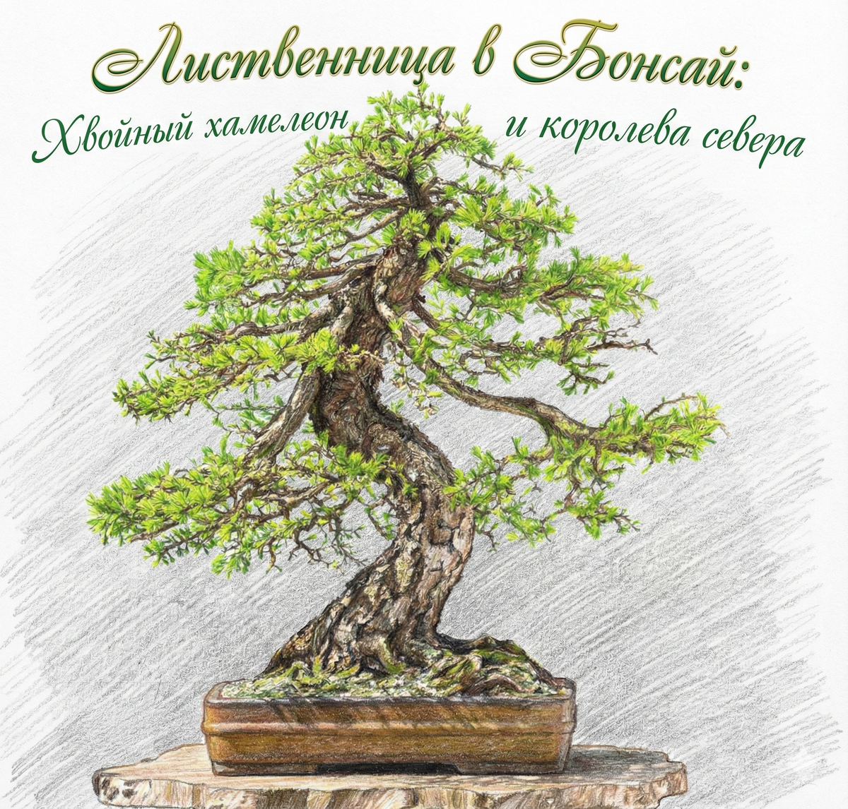 Лиственница в Бонсай: Хвойный хамелеон и королева севера