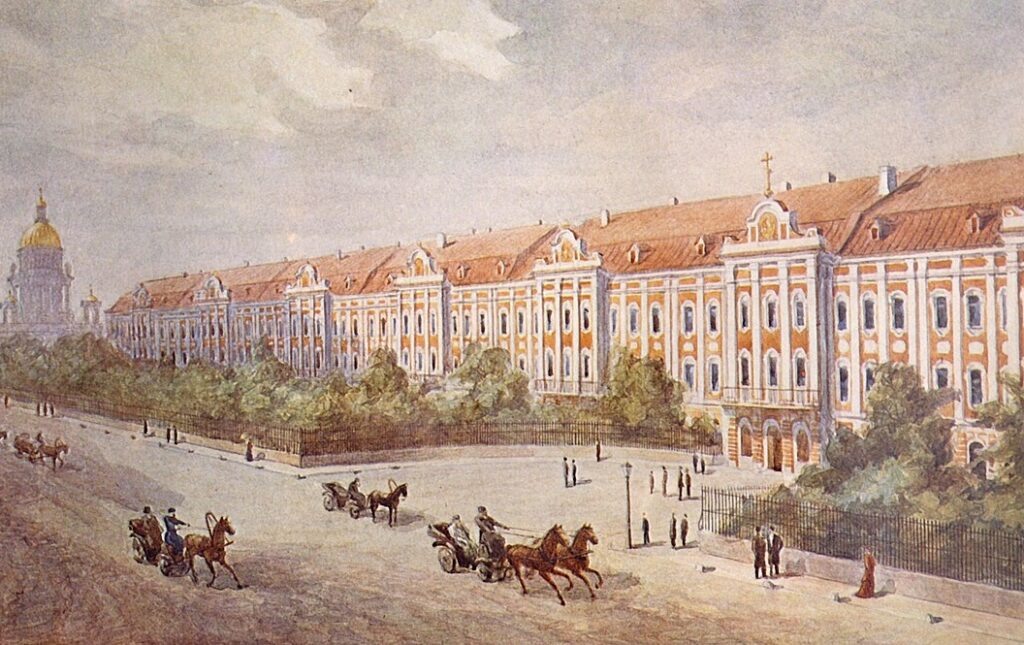 Императорский Санкт-петербургский университет (ныне Санкт-Петербургский государственный университет (СПбГУ)). Художник: Аполлинарий Васнецов Ангелина Долганова  📷
