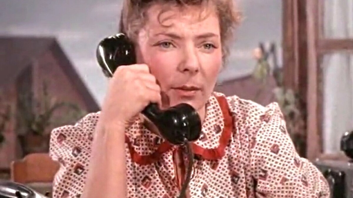    Кадр из кинофильма "Гость с Кубани", 1955 г., "Мосфильм", режиссер Андрей Фролов