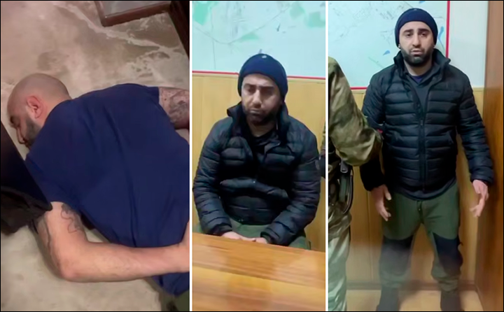    Три стадии принятия лишения гражданства на примере лидера этнической ОПГ из Рязани: задержание, осознание, извинения.// Скриншот кадра оперативного видео