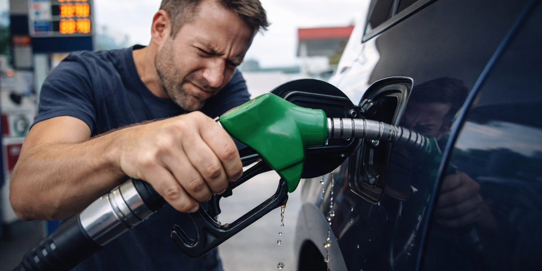 Почему нельзя заправляться до полного бака под горловину. Страдает не только кошелёк.