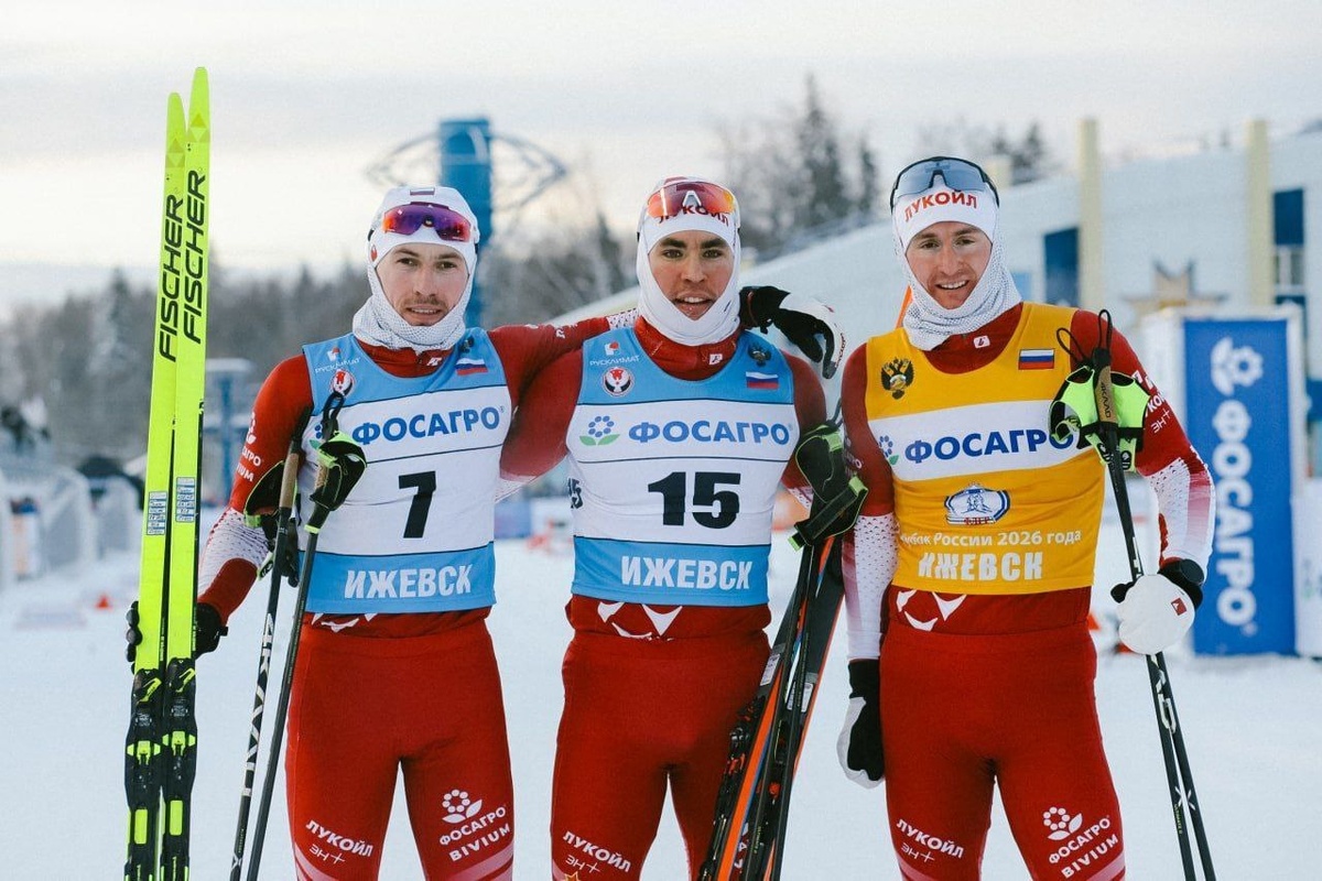    Константин Тиунов завоевал «серебро» на Кубке России по лыжным гонкам в Ижевске