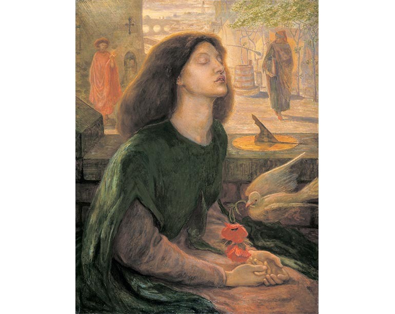 Данте Габриэль Россетти. Блаженная Беатриса