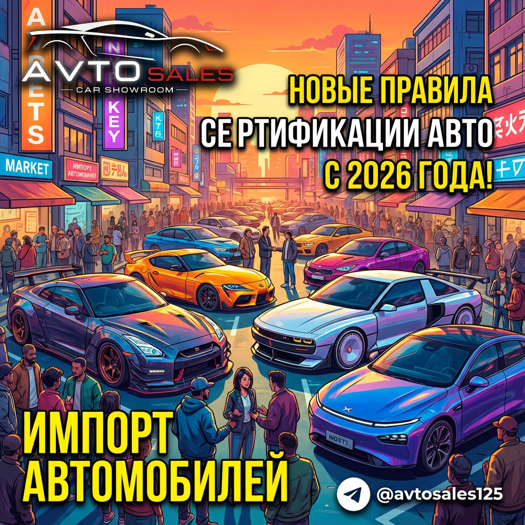    Новые правила сертификации авто в 2026: готовьтесь к изменениям сейчас! Авто Сейлс