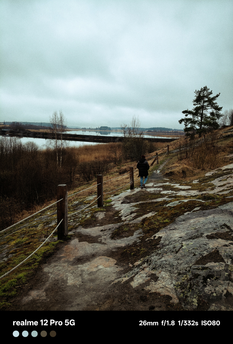 Вот такая дорога на холм Хернямяки