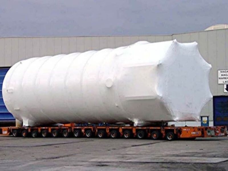 Упаковка больших резервуаров