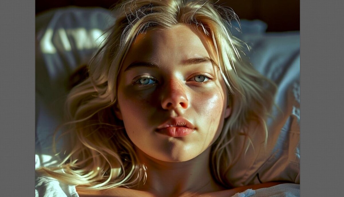 Проснулась от звонка будильника