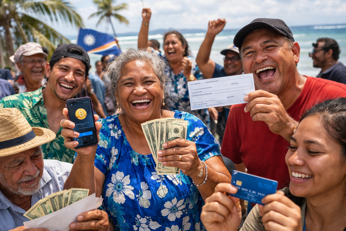 Первый в мире базовый безусловный доход — по $200 (~16 000 ₽) ежеквартально всем гражданам — ввели Маршалловы Острова