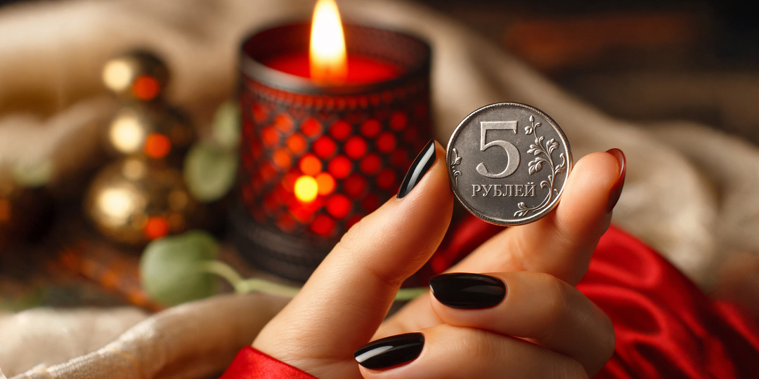 Обряд «монеты под порог» на деньги в день зимнего Солнцестояния. Можно сделать и в другой день