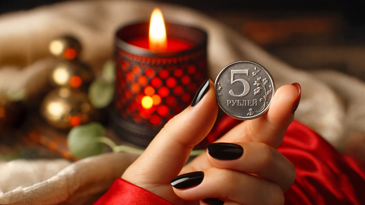 Обряд на деньги монеты под порогг