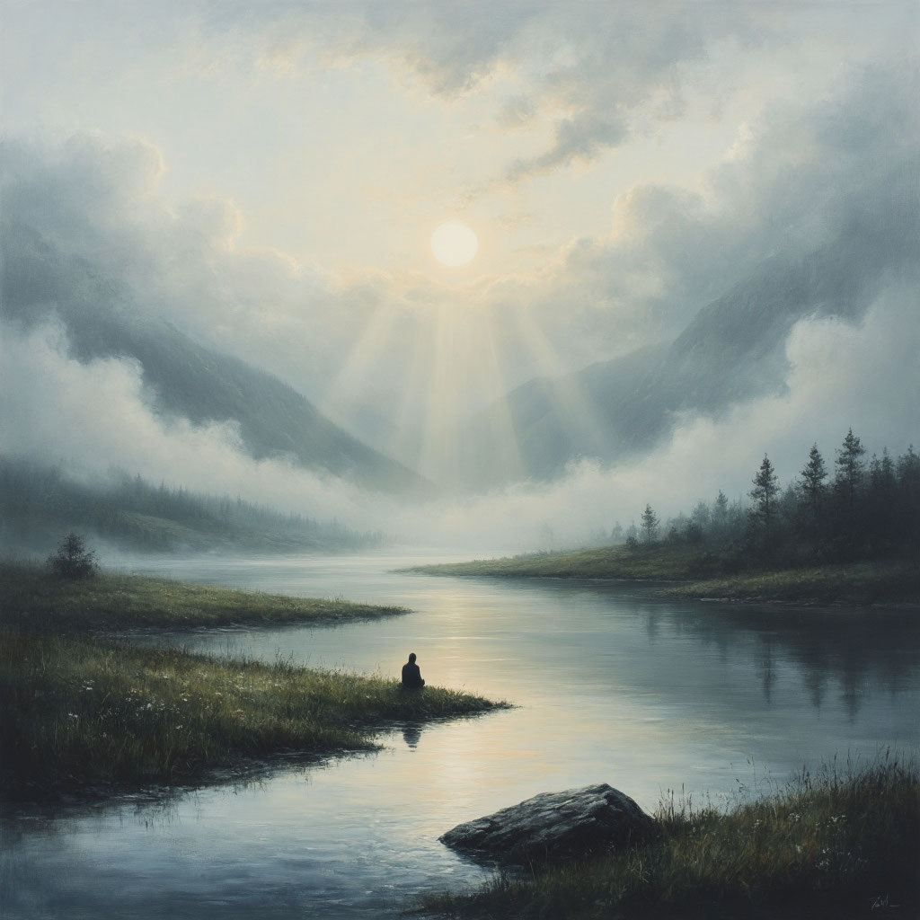 Побыть с собой - бесценно.