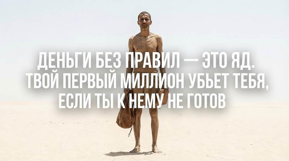 Аркад дал сыну два мешка: один с золотом, другой с мудростью. Номасир выбросил мудрость, чтобы насладиться золотом, и едва не заплатил за это жизнью. Узнай, почему твой текущий доход — это именно та сумма, которой ты заслуживаешь управлять.