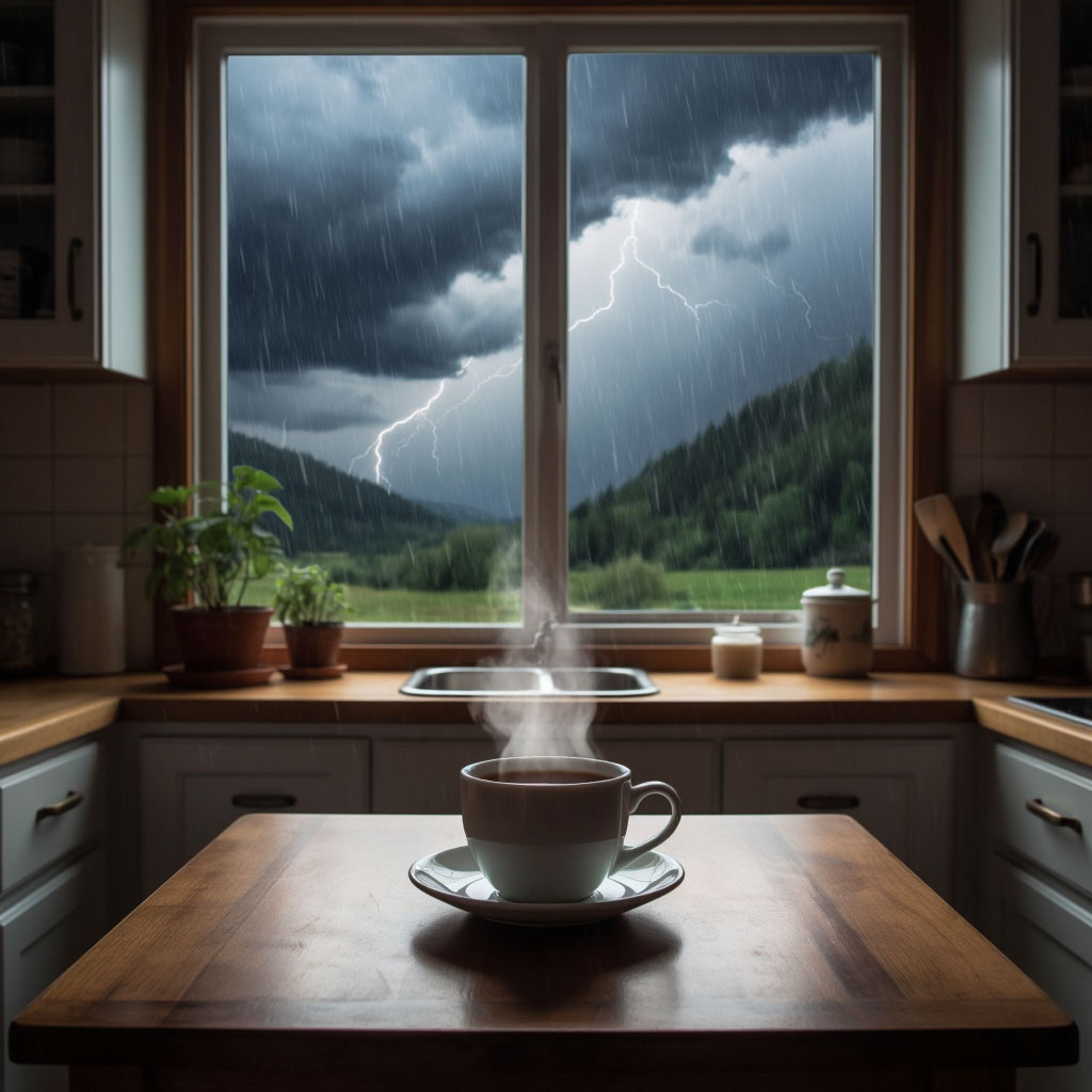 Подписывайтесь на канал Коррекция своими силами, у нас душевно и можно переждать непогоду. Иллюстрация с помощью нейросети.