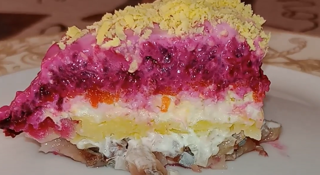 Салат Селёдка под шубой