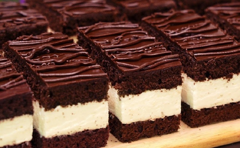 Торт «Молочный ломтик» своими руками: домашний рецепт фирменного десерта с шоколадной основой и облачным кремом