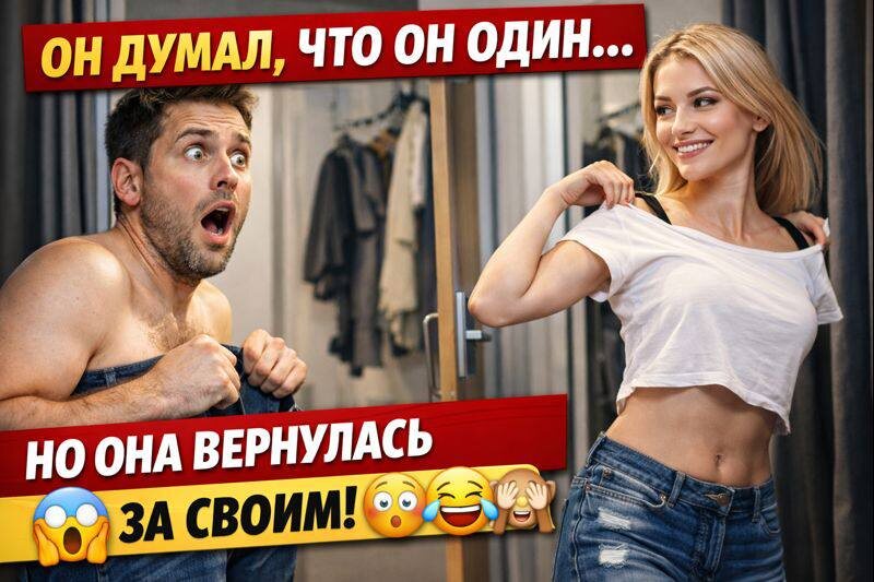 😂 Самый неловкий момент в магазине! Он такого не ожидал 😳