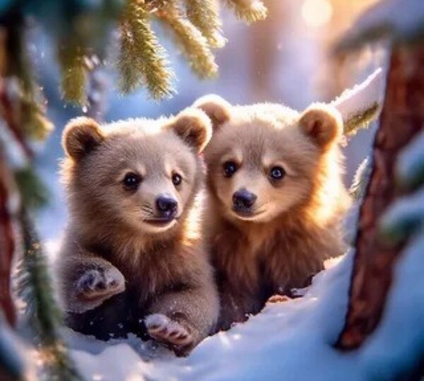 Эти малыши пришли не нападать, а просить о помощи