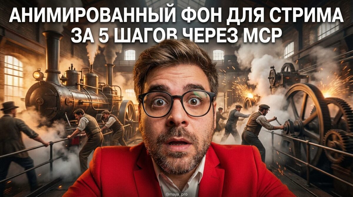    Создание анимированных фонов для потоковых трансляций Артур Хорошев