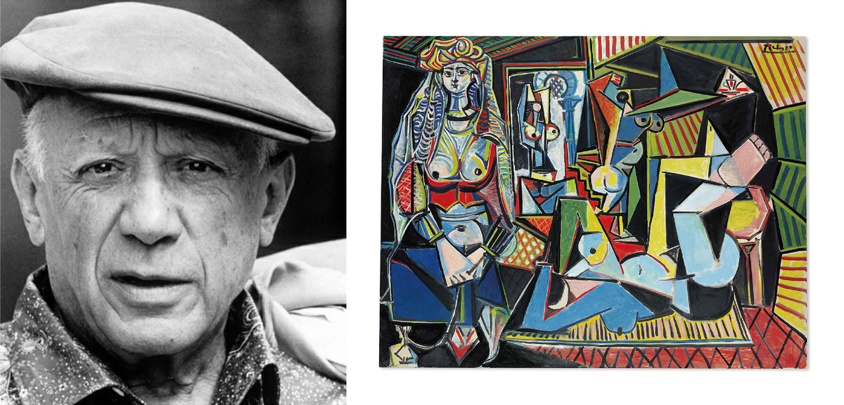 Пабло Пикассо и его "Алжирские женщины", 1955 г.